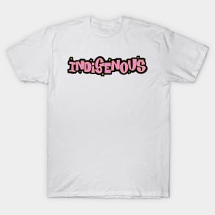 Pink Indigenous T-Shirt